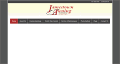 Desktop Screenshot of jamestownawning.com